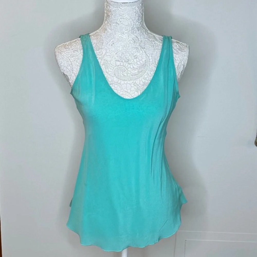 Babaton 100% Silk Black Tank in Size S